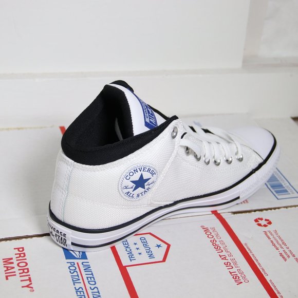 Converse Chuck Taylor All Star White High Street - Picture 2 of 7